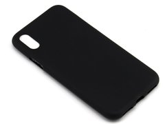 Силикон для IPhone X, IPhone XS черный