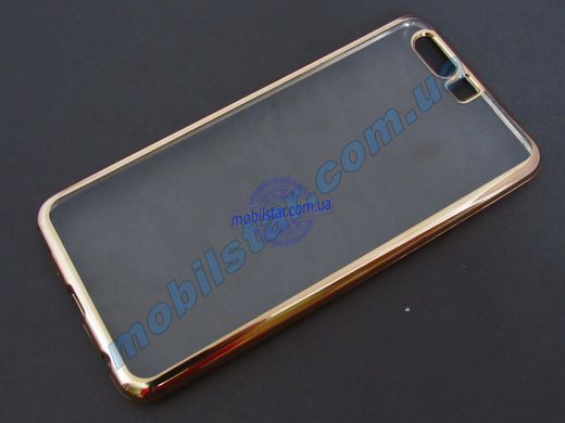 Чехол для Huawei P10 Plus, Huawei (VKY-L29) (золотистый ободок)