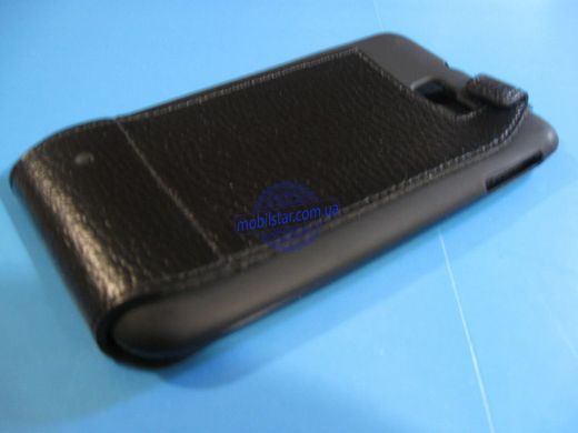 Кожаная чехол книжка для Samsung I9220, Samsung N7000 черная