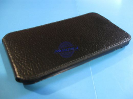 Шкіряна чохол книжка для Samsung I9220, Samsung N7000 чорна
