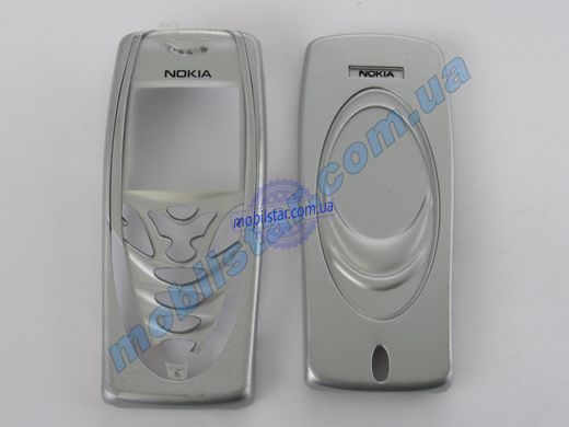Корпус телефона Nokia 7210 серебристый. AA