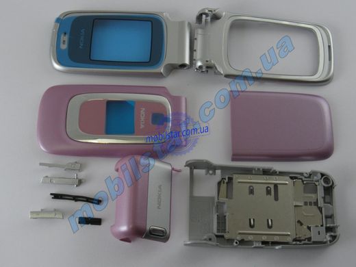 Корпус телефону Nokia 6085 розовий. High Copy
