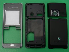Корпус телефону Sony Ericsson K200 чорний High Copy