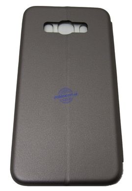 Чехол-книжка для Samsung J510, Samsung J5 серая