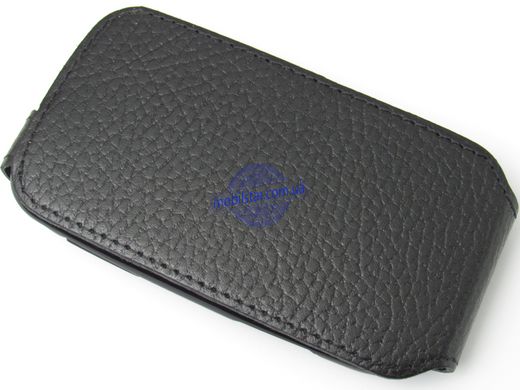 Кожаный чехол-флип для Samsung S6500 черный