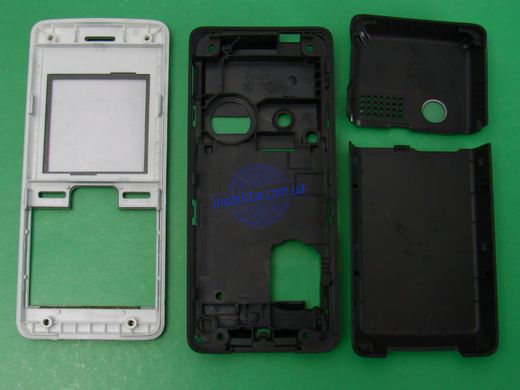 Корпус телефону Sony Ericsson K200 чорний High Copy