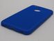 Силикон для IPhone 6 Plus синий (сетка)