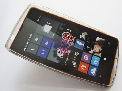 Чехол для Microsoft Lumia 430 черный