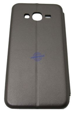 Чохол-книжка для Samsung J500, Samsung J5 сіра