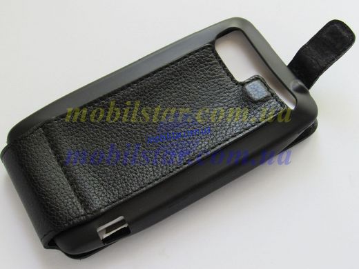 Шкіряний чохол-фліп для HTC Raider 4G, HTC X710e, HTC G19 чорний