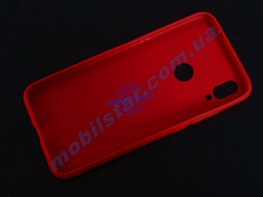 Силикон для Xiaomi Redmi Note 7, Xiaomi Redmi Note 7 Pro красный