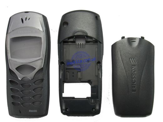 Корпус телефону Ericsson R600 сірий. AAA