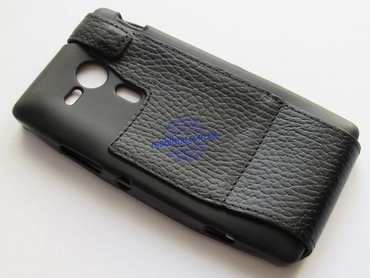 Кожаный чехол-флип для Sony Xperia C5302, Sony Xperia C5303, Sony Xperia C5306, Sony Xperia M35h черный