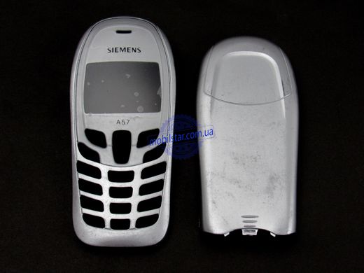 Корпус телефону Siemens A57 срібний. AAA