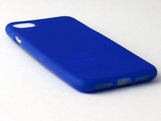Силикон для IPhone 7 синий