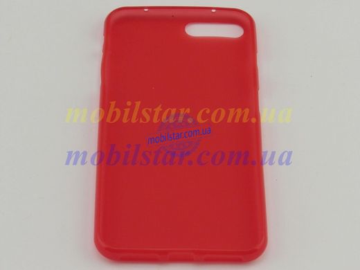 Силикон для IPhone 7 Plus красный