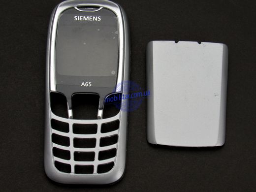 Корпус телефону Siemens A65 срібний. AAA