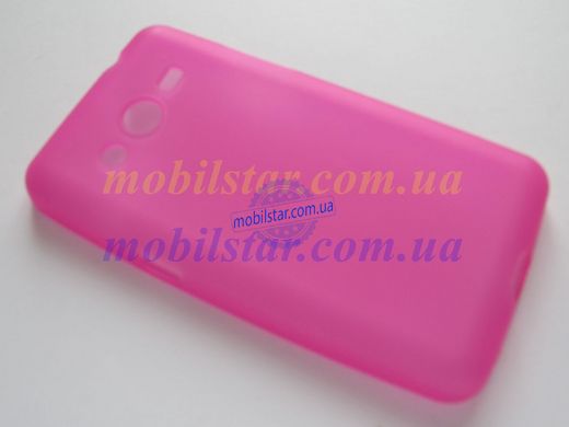 Силикон для Samsung G355, Samsung Galaxy Core 2 розовый