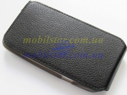 Кожаный чехол-флип для HTC Sensation XL X315e, HTC G21 черный