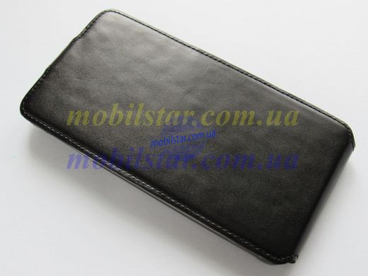 Кожаный чехол-флип для Samsung N910, Samsung Note4 черный