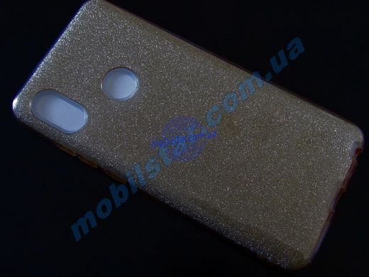 Чехол для Xiaomi Mi A2, Xiaomi Mi 6X золотистый блестящий