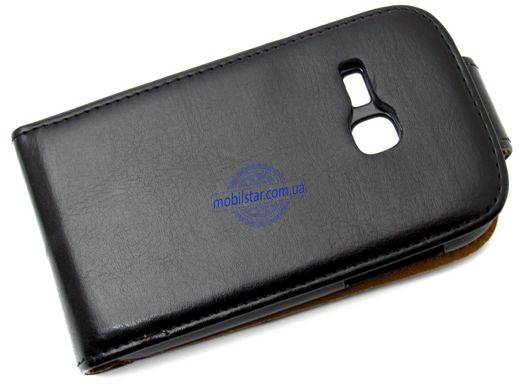 Чохол-книжка для Samsung S6310, Samsung S6312 чорна