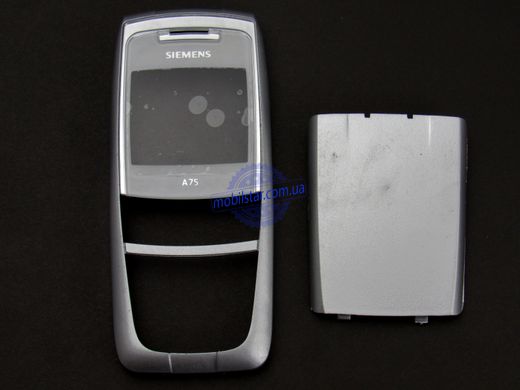 Корпус телефону Siemens A75 срібний. AAA