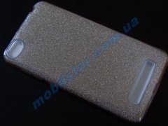 Чехол для Xiaomi Redmi 4A золотистый блестящий