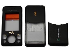 Корпус телефону Sony Ericsson S500 чорний High Copy