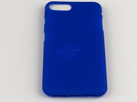 Силикон для IPhone 7 Plus синий
