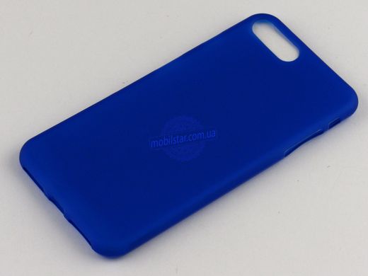 Силікон для IPhone 7 Plus синій