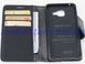 Чехол-книжка для Samsung A310, Samsung A3 черная goospery джинс