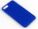 Силикон для IPhone 7 Plus синий