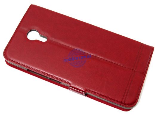 Чохол-книжка для Meizu M3 Note червона "Windows"