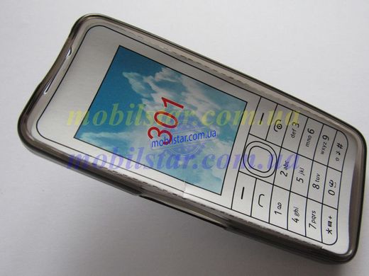 Силікон для Nokia 301 чорний