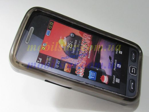 Чехол для Samsung S5230, Samsung S5233 черный