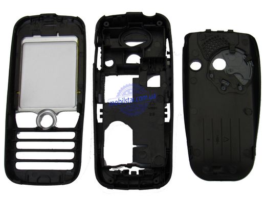 Корпус телефону Sony Ericsson K500 чорний. AAA