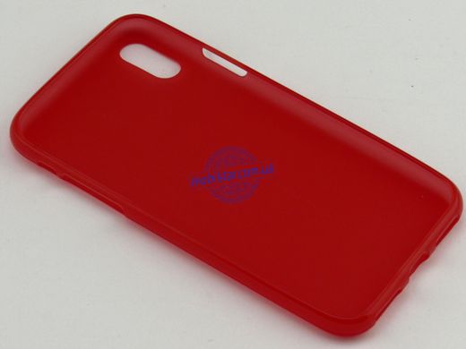 Силікон для IPhone X, IPhone XS червоний