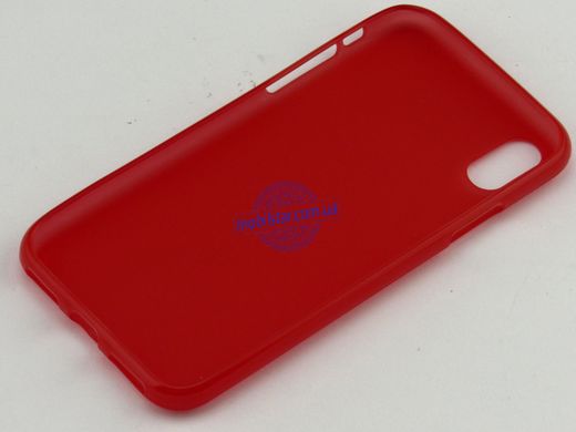 Силікон для IPhone X, IPhone XS червоний