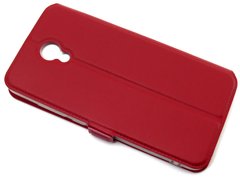 Чехол-книжка для Meizu M5S красная "Windows"