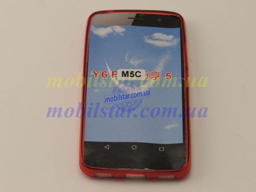 Чехол для Meizu M5C красный