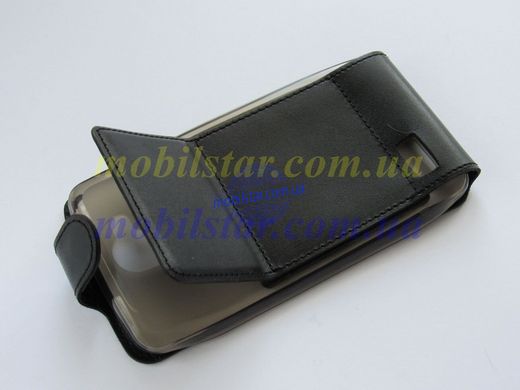 Шкіряний чохол-фліп для LG D335, LG Bello чорний