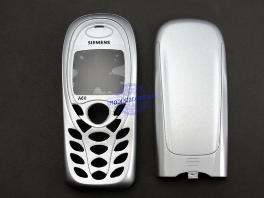 Корпус телефону Siemens A60, C60 срібний. AAA