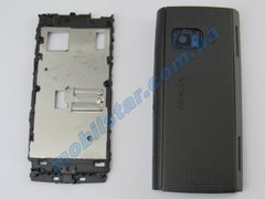 Корпус телефону Nokia X6 чорний. High Copy
