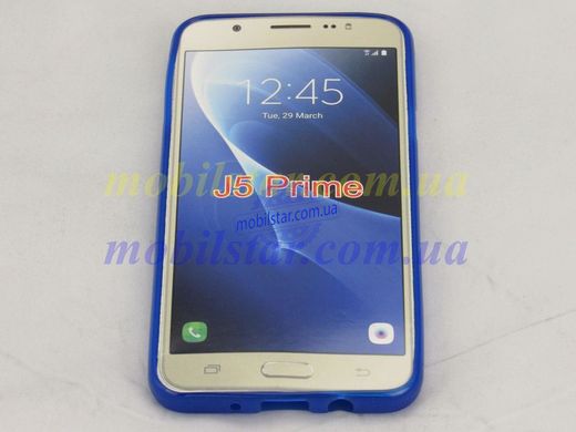 Силикон для Samsung J5 Prime, Samsung G570, Samsung G571 синий