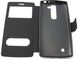 Чехол-книжка для Lg Y90, LG H502, Lg Magna, LG G4s черная "Windows"