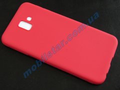 Чехол для Samsung J6 Plus, Samsung J610, Samsung J6+, Samsung J6+ 2018 красный
