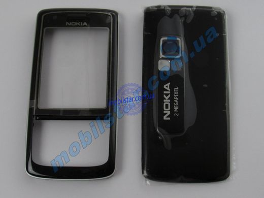 Корпус телефону Nokia 6288 чорний. High Copy