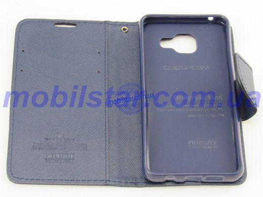 Чохол-книжка для Samsung A310, Samsung A3 синя goospery