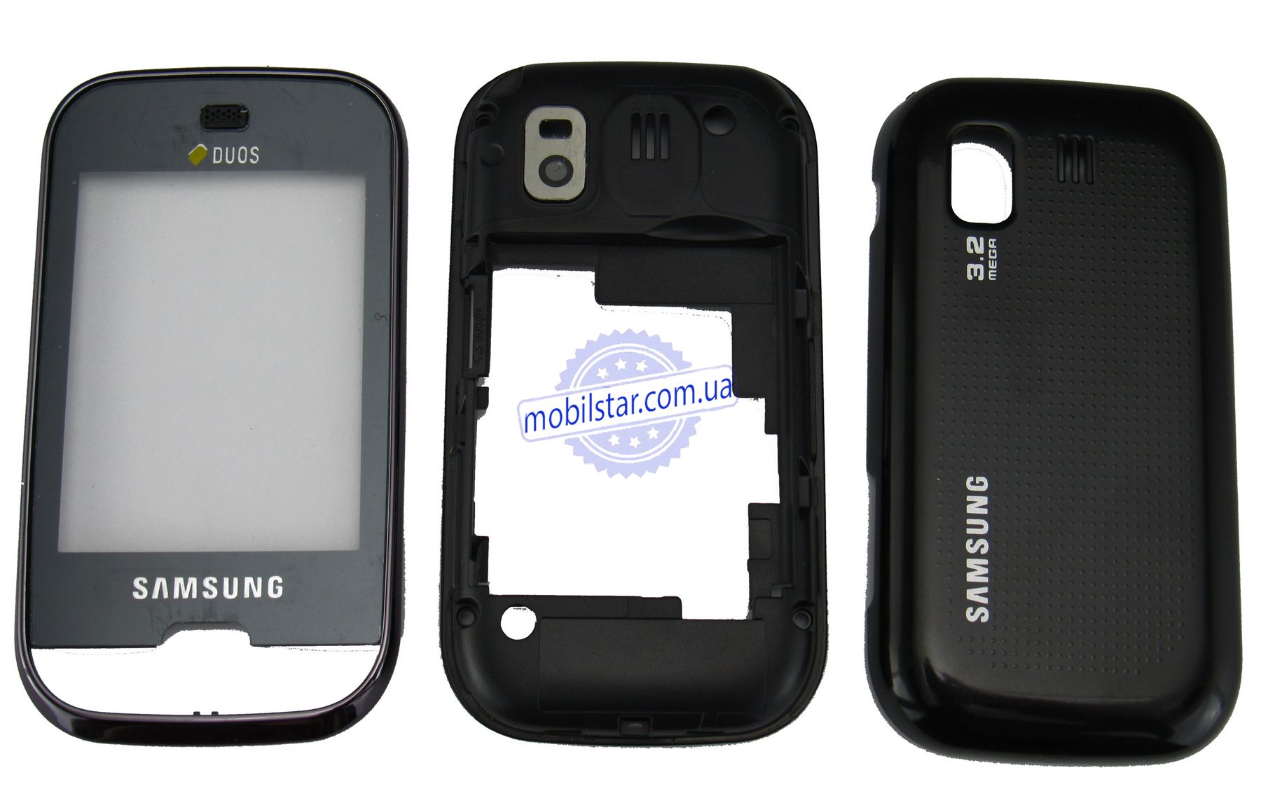 Панель телефона Samsung B5722 черный High Copy - MOBILSTAR